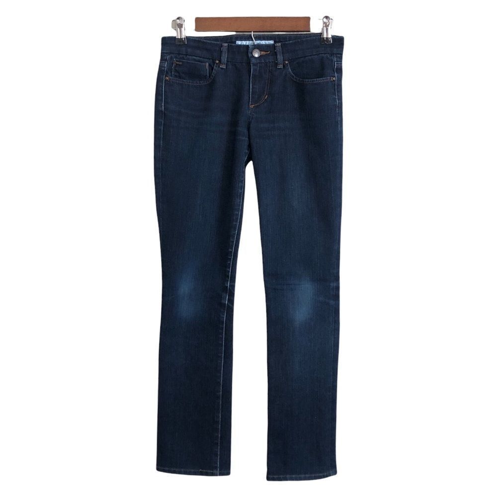 Joe's Jeans | Dark Wash Cigarette Cut Skinny Jeans in Mulholland | 25